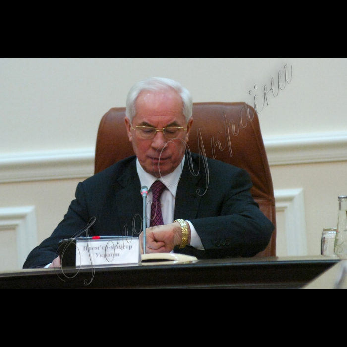 Під головуванням Прем’єр-міністра України Миколи Азарова відбулося засідання Кабінету Міністрів України.