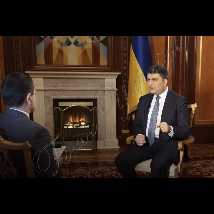 Інтерв’ю Голови Верховної Ради України Володимира Гройсмана телеканалу «Рада».