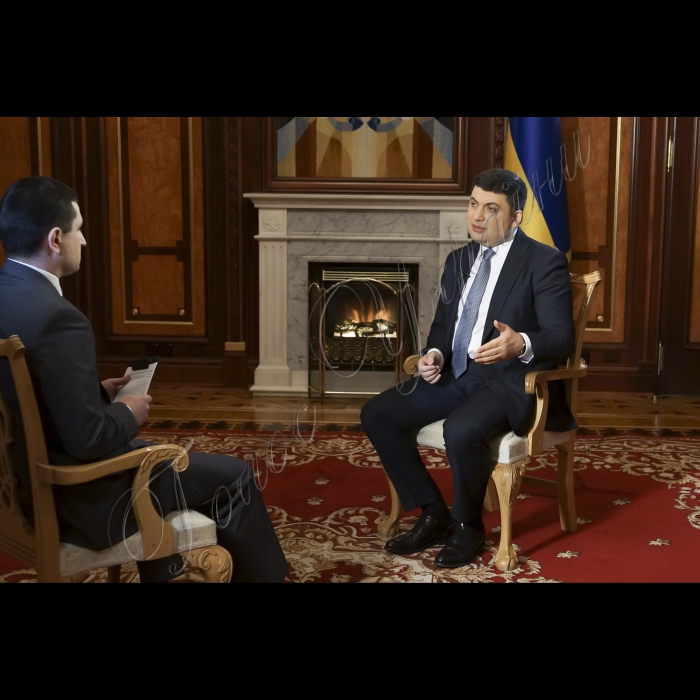 Інтерв’ю Голови Верховної Ради України Володимира Гройсмана телеканалу «Рада».