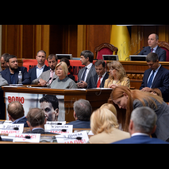 Пленарне засідання Верховної Ради України. Силантьєв, Геращенко І., Ляшко