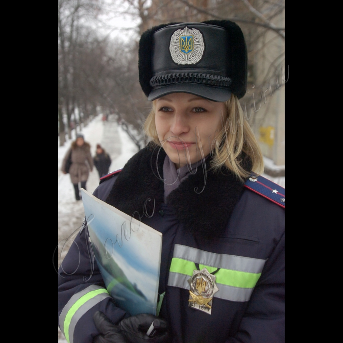 Профілактичні бесіди з школярами працівників ДАІ «Увага, діти на дорогах» у Печерському районі столиці.