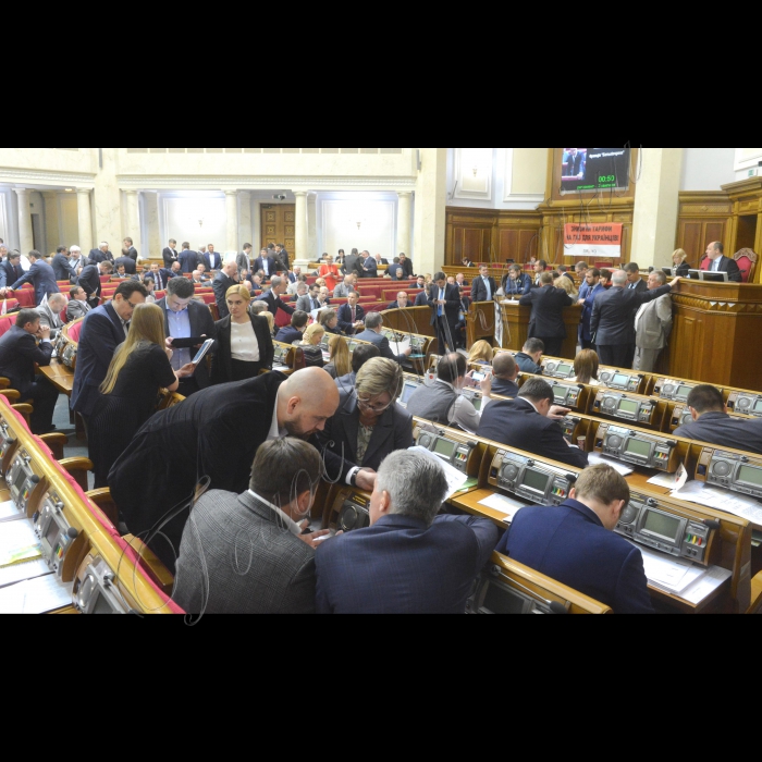 Пленарне засідання Верховної Ради України.