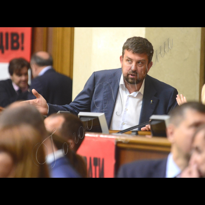 2 червня 2016. Пленарне засідання Верховної Ради України. Олег Недава БП