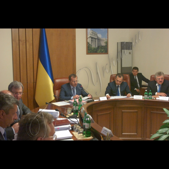 18 серпня 2010 засідання Кабінету Міністрів України.