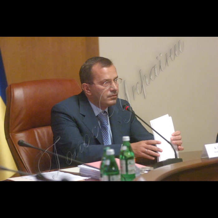 18 серпня 2010 засідання Кабінету Міністрів України.