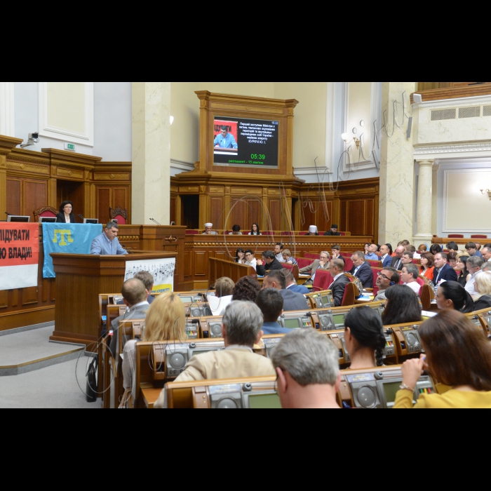 15 червня 2016 у Верховній Раді України відбулися парламентські слухання на тему: «Стратегія реінтеграції в Україну тимчасово окупованої території Автономної Республіки Крим та міста Севастополь: проблемні питання, шляхи, методи та способи».
Зі вступним словом до учасників слухань звернулася Заступник Голови Верховної Ради України Оксана Сироїд. 