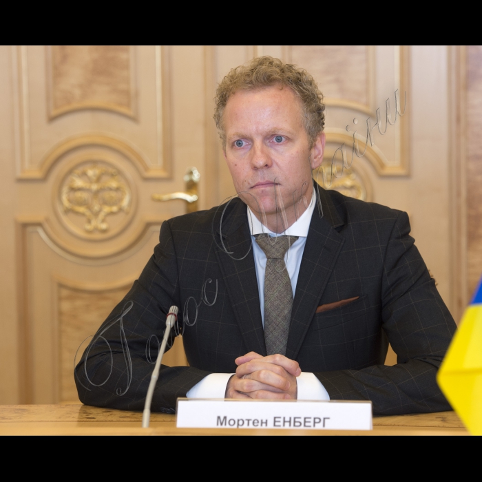 22 червня 2016 голова Верховної Ради України Андрій Парубій під час зустрічі привітав пана Мортена Енберга із призначенням на посаду керівника Офісу Ради Європи в Україні та представника Генерального секретаря з питань координації програм співробітництва з Радою Європи в Україні.
