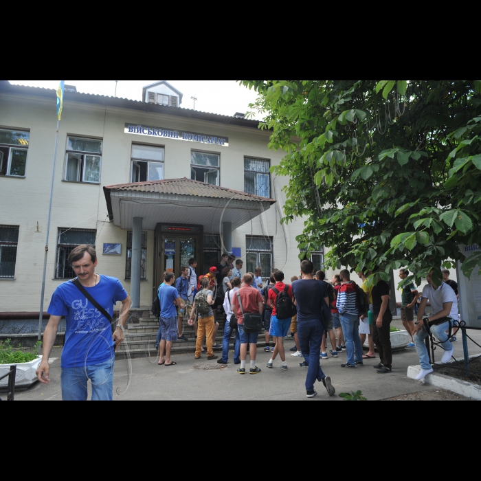 30 червня 2016 Солом'янський районний військовий комісаріат.