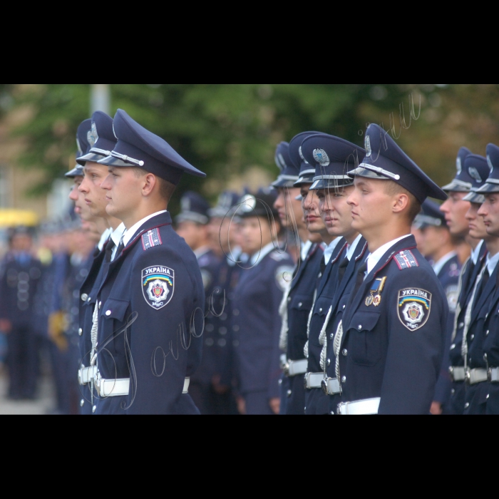 18 червня 2010 випуск курсантів МВС.