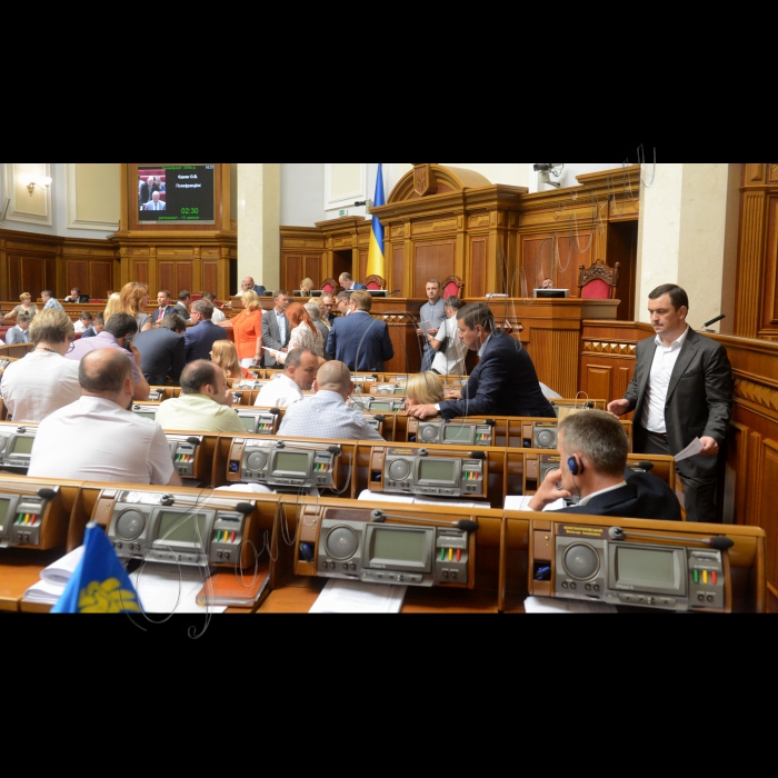 12 липня 2016 пленарне засідання Верховної Ради України.