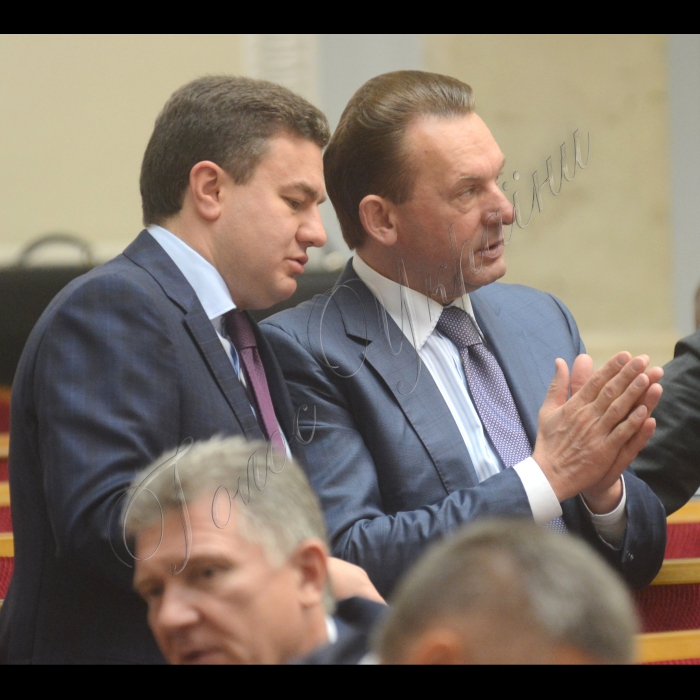 13 липня 2016 пленарне засідання Верховної Ради України. Віктор Бондар, Олександр Біловол (Відродження).
