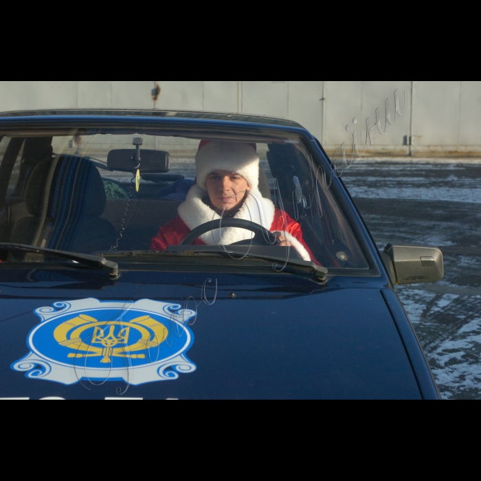 15 грудня 2009 Київ, Укрпошта. Новорічна кур’єрська доставка пошти.