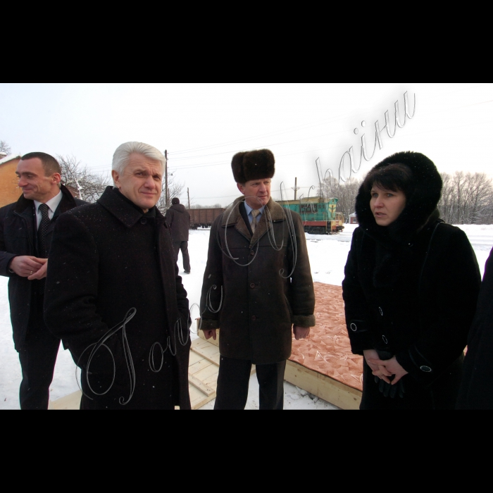 5 січня 2010 Голова Верховної Ради України Володимир Литвин у місті Богуслав Київської області взяв участь у відкритті товарної залізничної станції. 