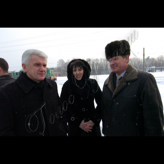 5 січня 2010 Голова Верховної Ради України Володимир Литвин у місті Богуслав Київської області взяв участь у відкритті товарної залізничної станції. 