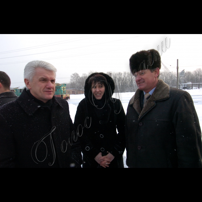 5 січня 2010 Голова Верховної Ради України Володимир Литвин у місті Богуслав Київської області взяв участь у відкритті товарної залізничної станції. 
