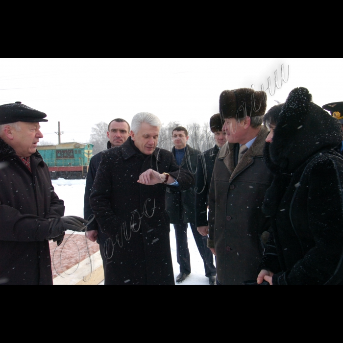5 січня 2010 Голова Верховної Ради України Володимир Литвин у місті Богуслав Київської області взяв участь у відкритті товарної залізничної станції. 