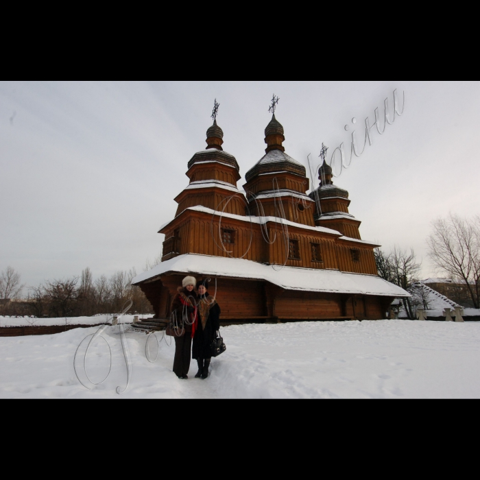 19 січня 2010 на території козацького селища «Мамаєва Слобода» в м. Києві відбулося свято Водохреща.