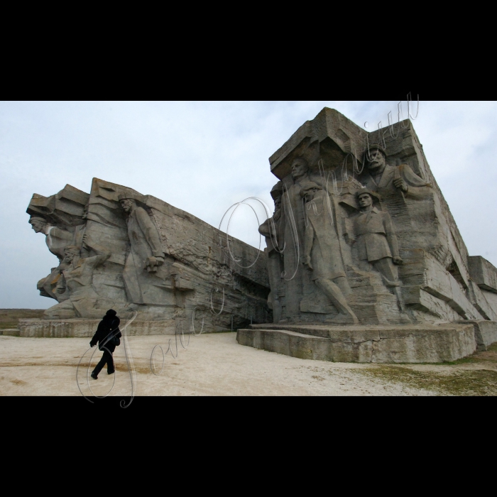 17 лютого 2010 Крим, Керч.
Музей підпільників часів ВВВ в Аджимушкаї (катакомби).