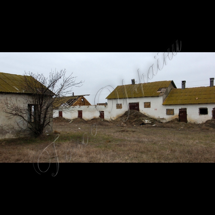 18 лютого 2010 Крим, Сакський район.
Неналежне зберігання хімічних речовин, які використовувалися в сільському господарстві (зокрема пестициди).