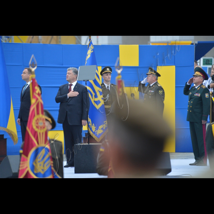 24 серпня 2016 Голова Верховної Ради України Андрій Парубій взяв участь у 
