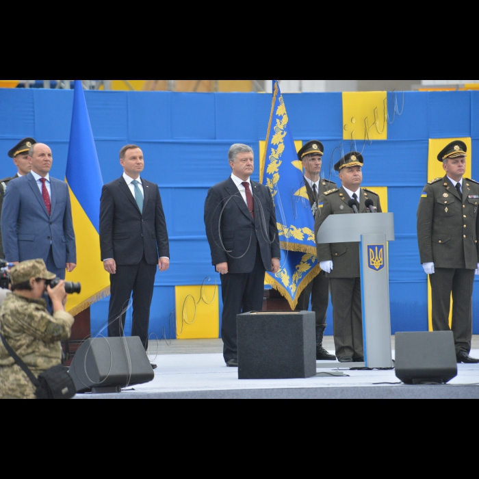 24 серпня 2016 Голова Верховної Ради України Андрій Парубій взяв участь у 