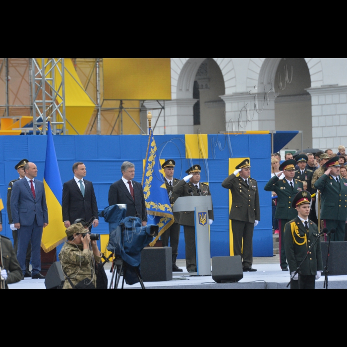 24 серпня 2016 Голова Верховної Ради України Андрій Парубій взяв участь у 