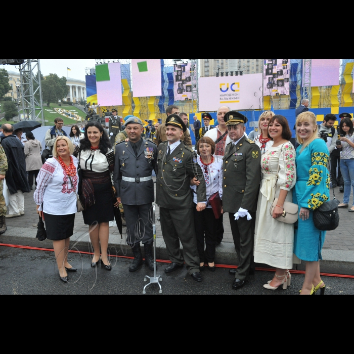 24 серпня 2016 Голова Верховної Ради України Андрій Парубій взяв участь у 