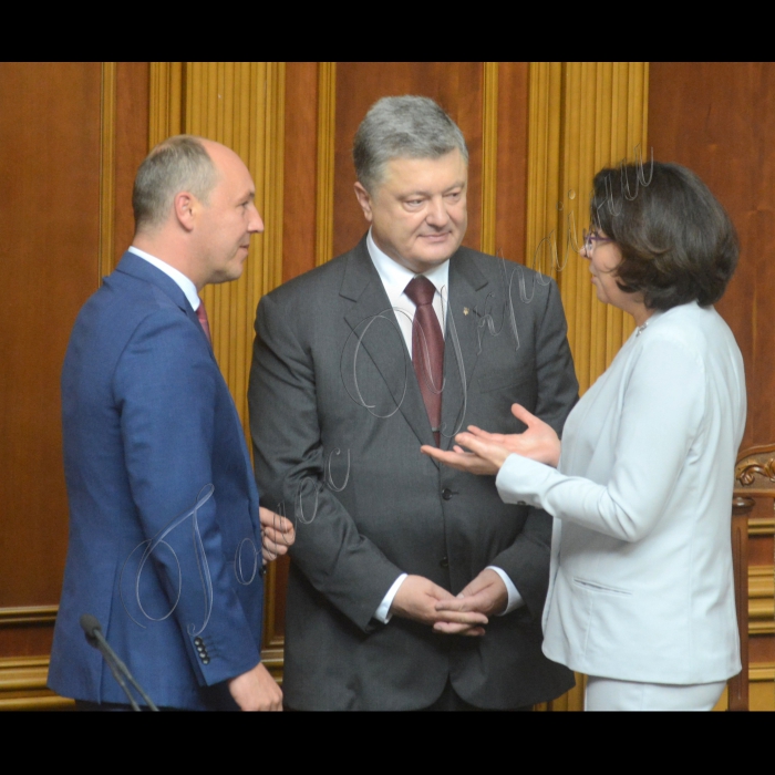 Відкриття п'ятої сесії Верховної Ради України VIII скликання.