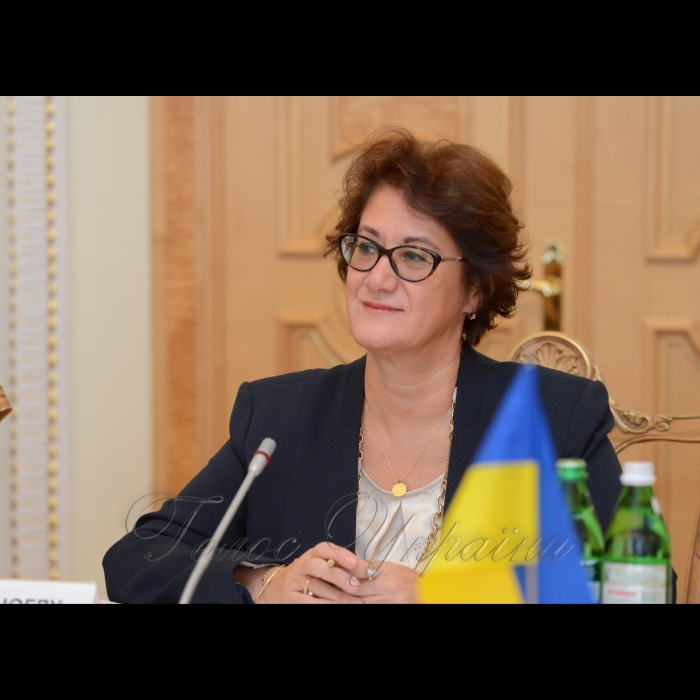 17 жовтня 2016 зустріч Першого заступника Голови Верховної Ради України Ірини Геращенко з помічником Генерального секретаря ООН, заступником Адміністратора Програми розвитку ООН, директором Регіонального бюро ПРООН для країн Європи Джіханом Султаноглу.