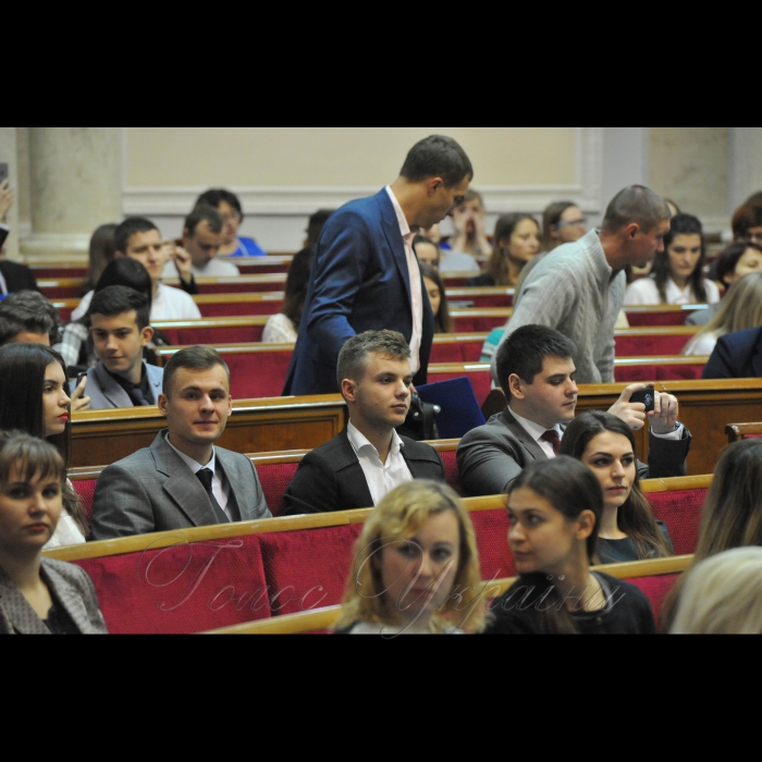 2 листопада 2016 Парламентські слухання на тему: «Ціннісні орієнтації сучасної української молоді».