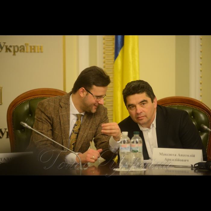 13 грудня 2016 у рамках парламентського круглого столу «Кооперація та ESOP в Україні - на шляху до інклюзивної економіки», організованого за ініціативи Українського кооперативного альянсу (УКА)  та Центру економічної демократії під егідою Комітету ВРУ з питань промислової політики та підприємництва обговорили конкретні шляхи та пропозиції розвитку малого та середнього бізнесу, кооперації та впровадження механізму ESOP в Україні, а також - проекти з розвитку соціального підприємництва.
Голова Комітету Верховної Ради України з питань промислової політики та підприємництва Віктор Галасюк, екс-перший заступник міністра економічного розвитку і торгівлі України Анатолій Максюта.