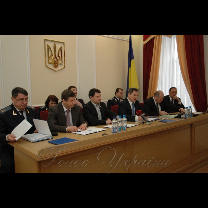 20 лютого 2009 розширене засідання колегії прокуратури Київської області щодо забезпечення прав осіб з обмеженими фізичними можливостями та додержанням законодавства про оплату праці.