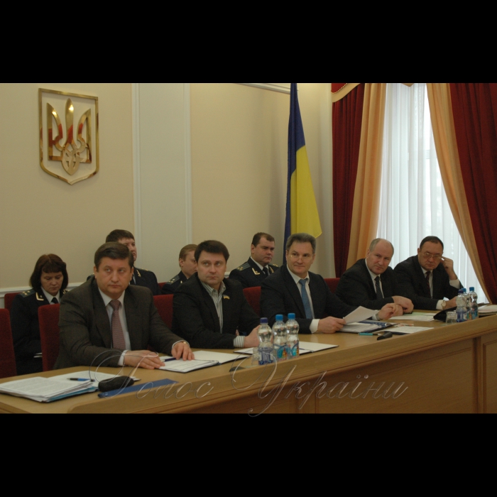 20 лютого 2009 розширене засідання колегії прокуратури Київської області щодо забезпечення прав осіб з обмеженими фізичними можливостями та додержанням законодавства про оплату праці.