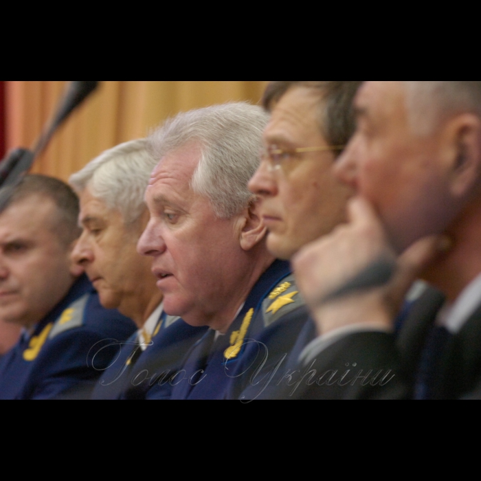 27 березня 2009 розширене засідання колегії Генеральної прокуратури України «Про стан застосування прокурорами представницьких повноважень у справах за позовами інших осіб з питань, що зачіпають інтереси держави щодо права власності та земельних правовідносин».