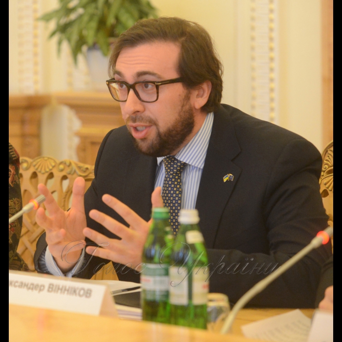 2 лютого 2017
Зустріч Голови Верховної Ради України Андрія Парубія з Александером Вінніковим, Головою представництва НАТО в Україні, директором офісу зв’язку НАТО