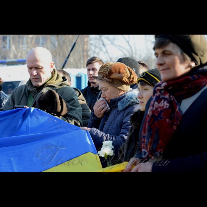 20 лютого 2017 Київ, панахида за Героями Небесної Сотні та борцями за незалежність України.