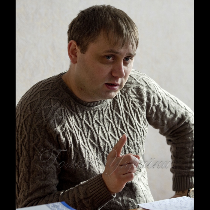 1 лютого 2017 Луганська обл. місто Гірське.
В.о. міського голови Олексій Невечеря.
