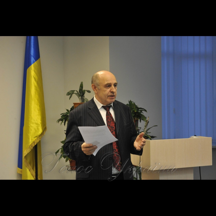 1 березня 2017 Міжнародний круглий стіл, присвячений 100-річчю проголошення пунктів Вудро Вільсона про права поневолених націй на власну державність.
Професор Володимир Сергійчук.