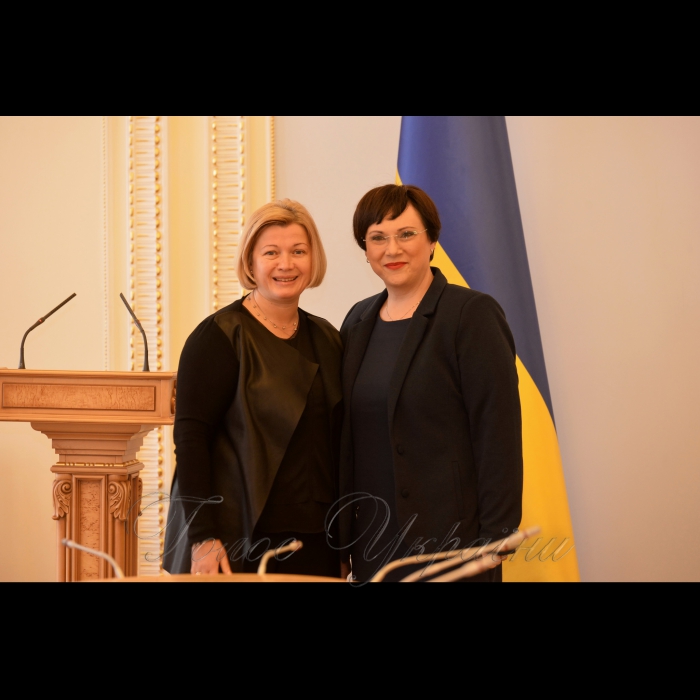 2 березня 2017 зустріч першого заступника Голови Верховної Ради України Ірини Геращенко із заступником спікера Кнесету держави Ізраїль, головою ізраїльсько-української парламентської групи дружби Талі Плосков.
