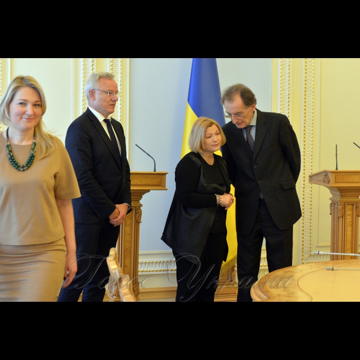 10 березня 2017 зустріч Першого заступника Голови ВР Ірини Геращенко з делегацією Європейської Комісії.