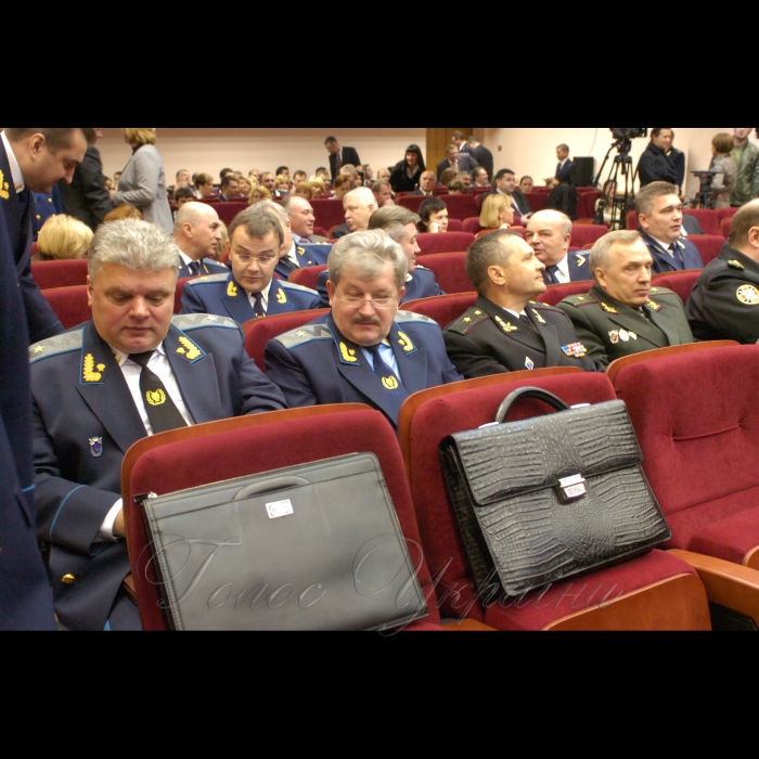 28 квітня 2009 розширене засідання колегії Генеральної прокуратури України щодо стану додержання законодавства про охорону здоров’я та прокурорський нагляд з цього питання. До участі запрошені голова Комітету Верховної Ради з питань охорони здоров’я Тетяна Бахтеєва, міністр охорони здоров’я Василь Князевич, прокурори областей, працівники апарату Генпрокуратури.