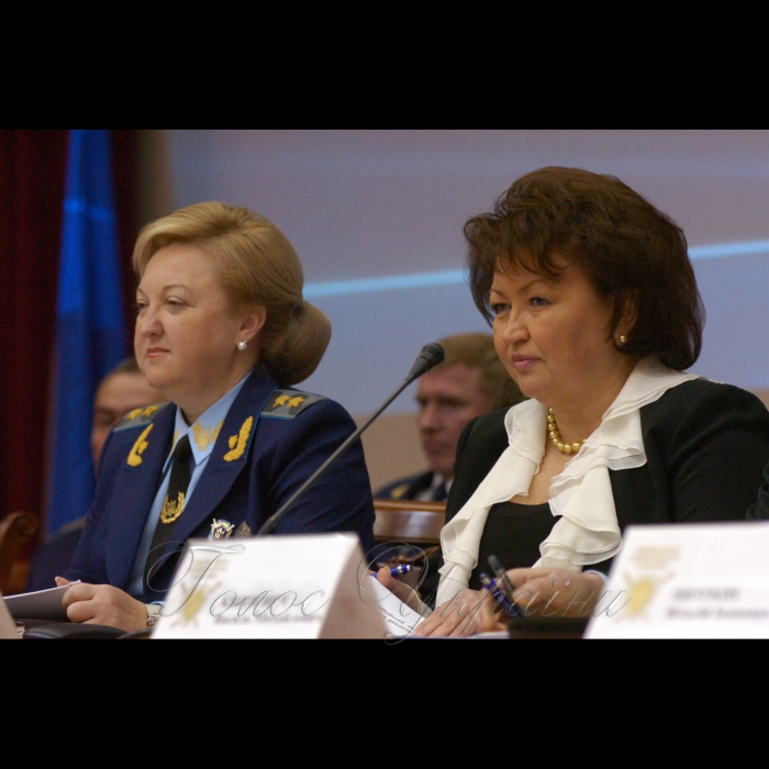 28 квітня 2009 розширене засідання колегії Генеральної прокуратури України щодо стану додержання законодавства про охорону здоров’я та прокурорський нагляд з цього питання. До участі запрошені голова Комітету Верховної Ради з питань охорони здоров’я Тетяна Бахтеєва, міністр охорони здоров’я Василь Князевич, прокурори областей, працівники апарату Генпрокуратури.