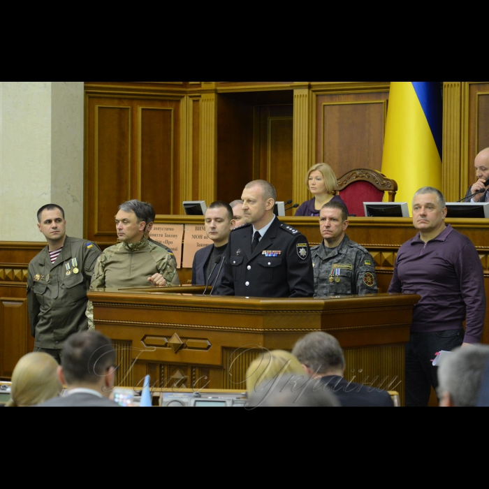 14 березня 2017 пленарне засідання Верховної Ради України.
Заява фракції НФ 