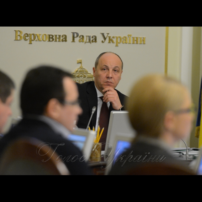 20 березня 2017 засідання Погоджувальної ради у ВР.
Андрій Парубій.