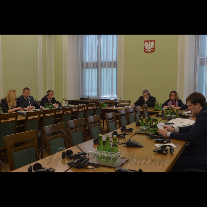 28 березня 2017 візит Голови Верховної Ради України Андрія Парубія на чолі делегації Українського Парламенту до Республіки Польща з метою участі у восьмому засіданні Міжпарламентської асамблеї Верховної Ради України, Сейму Литовської Республіки та Сейму і Сенату Республіки Польща
Комісія з питань розвитку економічного, регіонального та транскордонного співробітництва (Сейм Республіки Польща).