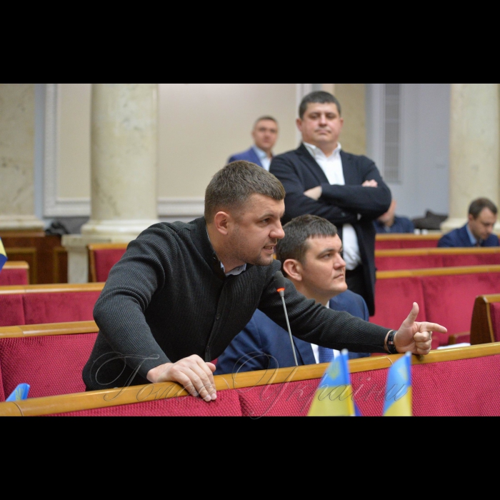 7 квітня 2017 пленарне засідання Верховної Ради України, День уряду.
Говорить Ігор Гузь - НФ.
