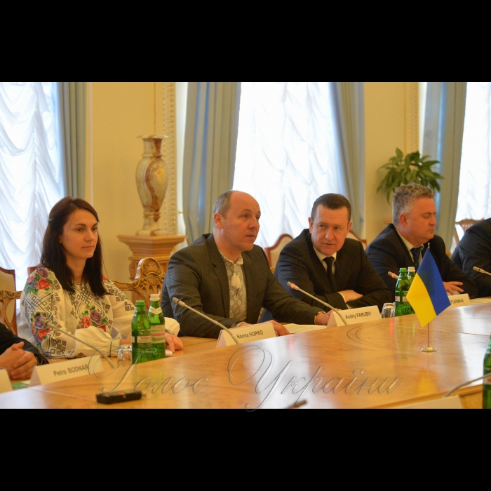 18 травня 2017 зустріч Голови Верховної Ради України Aндрія Парубія з Головою Сенату Парламенту Республіки Кенія Екве Етуро.
