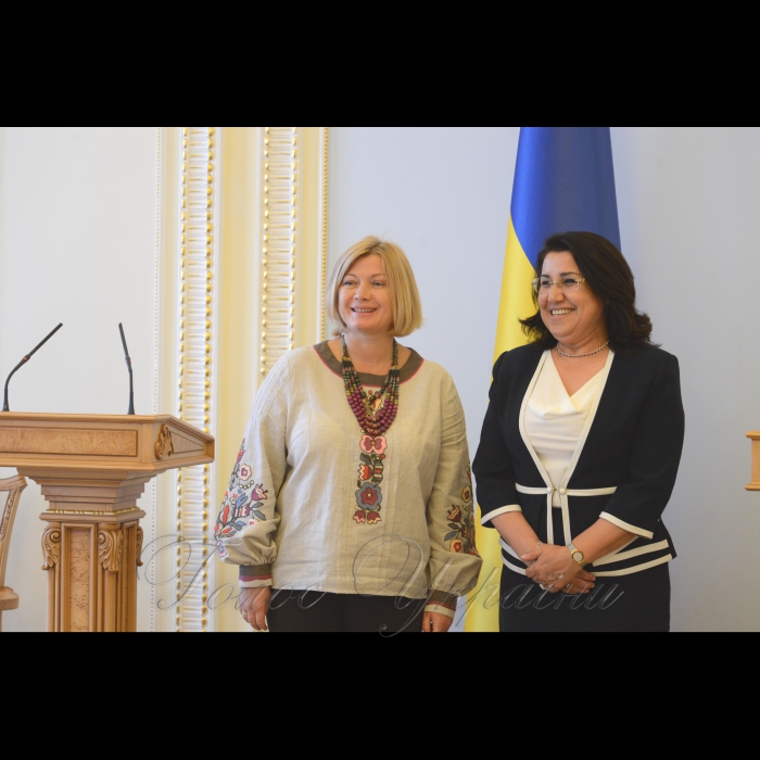 19 травня 2017 зустріч першого заступника Голови Верховної Ради України І.В. Геращенко з заступником Голови Палати представників Парламенту Королівства Марокко X. Буффаррашен.