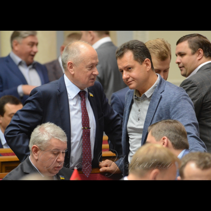 25 травня 2017 пленарне засідання Верховної Ради України.
Валентин Дідич - позафр., Тарас Батенко - позафр.