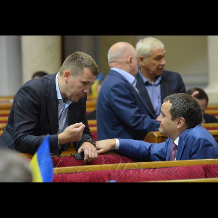 26 травня 2017 пленарне засідання Верховної Ради України
А. Парубій нагадав, що учора були зняті всі перепони на шляху до підписання важливих законів, були відхилені постанови про скасування рішень Верховної Ради про прийняття в цілому законів «Про внесення змін до деяких законів України щодо мови аудіовізуальних (електронних) засобів масової інформації» і «Про внесення доповнення до Кодексу України про адміністративні правопорушення щодо заборони виготовлення та пропаганди георгіївської (гвардійської) стрічки».
Голова Верховної Ради України підписав ці закони на пленарному засіданні, продемонструвавши підписані закони.
Головуючий повідомив, що у засіданні беруть участь члени Кабінету Міністрів на чолі з Прем’єр-міністром Володимиром Гройсманом. 
Відбулася «година запитань до Уряду».
Іван Крулько - Б, Андрій Павелко - БПП.